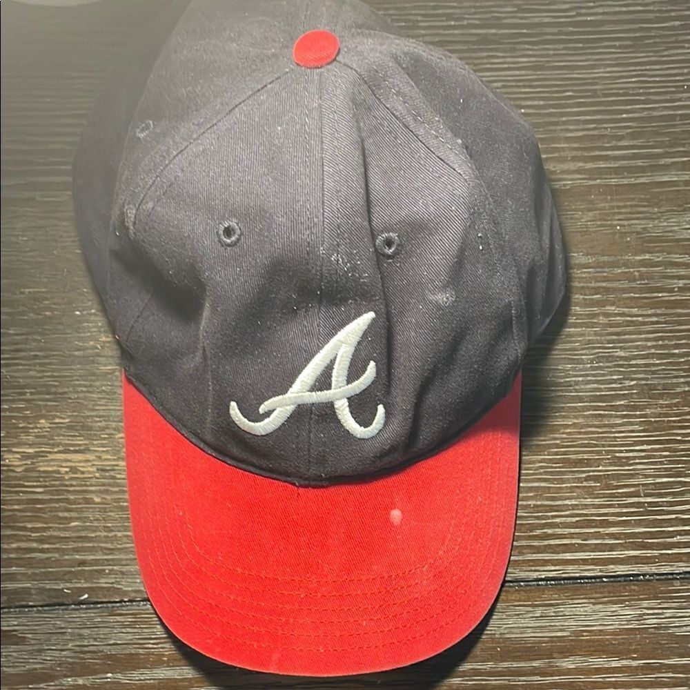 Black and Red Baseball Cap with Logo